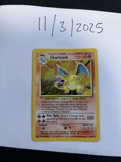 Pokemon 100% Complete Master Base Set 102/102 WOTC Vintage 1999 w Charizard Holo - Image 2