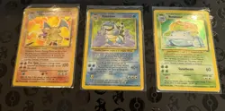 Pokemon 100% Complete Master Base Set 102/102 WOTC Vintage 1999 w Charizard Holo - Image 3