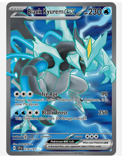 Black Kyurem ex 218/191 Sv08: Surging Sparks Pokemon 2024 NM - Image 1