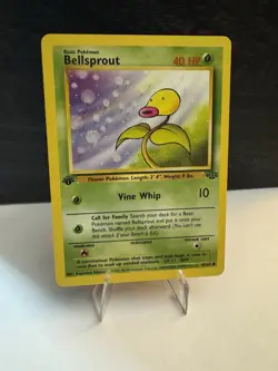 Pokemon 1st Edition Bellsprout Common Jungle 49/64 LP - Image 1