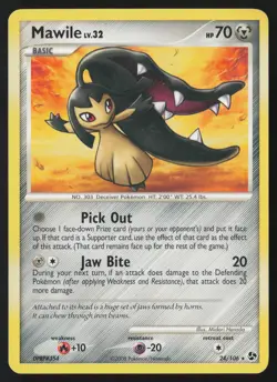 Pokemon Mawile 24/106 Great Encounters Non-Holo (LP - HP) - Image 1