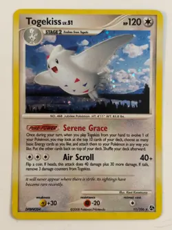 Pokemon TCG Togekiss 11/106 Holo Rare Great Encounters - Image 1