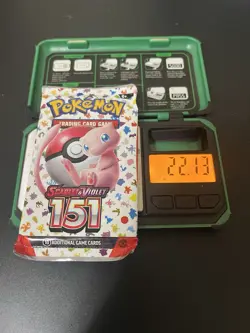 Heavy! 22.13g Pokemon 151 Booster Pack 🔥 Factory Sealed New - Image 1