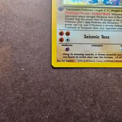 1st Edition Machamp 8/102 Pokemon Base Set Holo Rare Card - MP - First Ed - Image 4