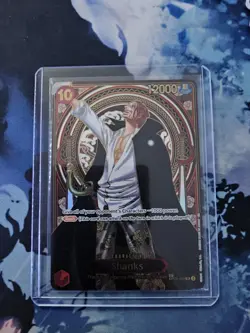 One Piece Card Game Shanks OP09-004 Gold SP - Image 1