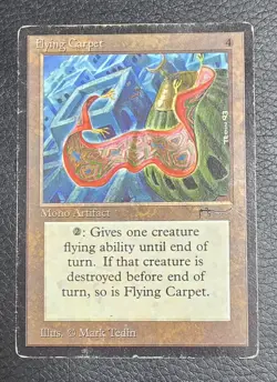 Flying Carpet Arabian Nights Regular HP MTG Magic Card - Image 1