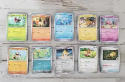Pokemon TCG Stellar Crown Bulk Card Lot 230+ See Descr. Commons,Holos,Sleeves - Image 2