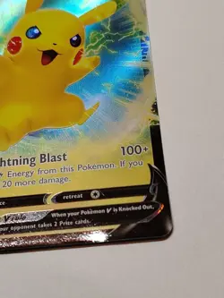 Pikachu V SWSH198 2022 Pokemon Sword & Shield Black Star Promo Card - Image 4