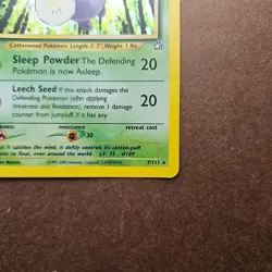 Jumpluff 7/111 Pokemon Neo Genesis Holo Rare Card - MP - Image 5