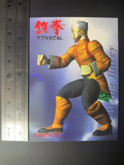 Wang Jinrey Tekken 017 Namco Card Epoch 1998 Japanese - Image 2