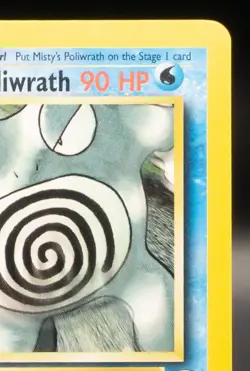 Pokemon TCG Card - Misty's Poliwrath 031/132 Gym Heroes Rare Vintage - Image 3