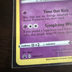 Sylveon SWSH211 SWSH: Sword & Shield Promo Cards Holo - Image 3