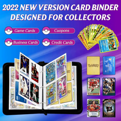 Mewtwo Pokemon Inspired Card Binder Album Collection Pocket 400 Trading CardCase - Image 2
