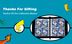 Mewtwo Pokemon Inspired Card Binder Album Collection Pocket 400 Trading CardCase - Image 3