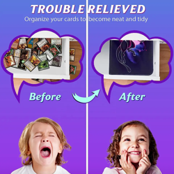 Mewtwo Pokemon Inspired Card Binder Album Collection Pocket 400 Trading CardCase - Image 5