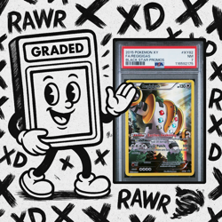 2015 POKEMON XY BLACK STAR PROMOS XY82 FULL ART/REGIGIGAS PSA 7 Graded Cards - Image 1