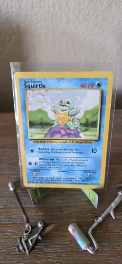 🔥Pokemon TCG Squirtle and Magikarp 1st Edition Shadowless Cards Lightly Played - Image 5
