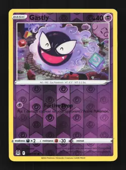 Gastly 064/196 NM Lost Origin English Pokemon Card TCG - Image 1
