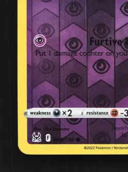 Gastly 064/196 NM Lost Origin English Pokemon Card TCG - Image 2