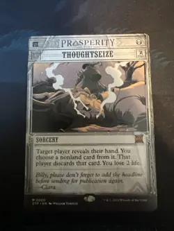 Thoughtseize Outlaws of Thunder Junction: Breaking News Regular - Image 1