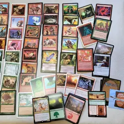 Magic Whole COMMANDER Deck MTG - Protection from Colors Red and Green Rummager - Image 2