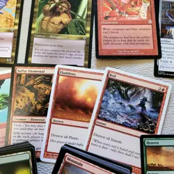 Magic Whole COMMANDER Deck MTG - Protection from Colors Red and Green Rummager - Image 5