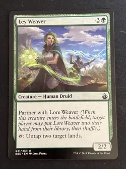 1x Ley Weaver (21) Battlebond LP MTG Magic the Gathering x1 MKE - Image 1