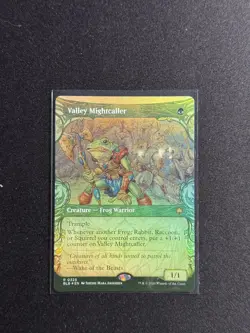 Bloomburrow Valley Mightcaller (Showcase) FOIL #326 MTG NM - Image 1