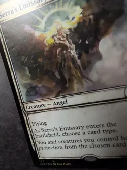 Serra's Emissary (Showcase) Modern Horizons 2 Foil - Print Line Error - Image 2