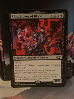 Vilis, Broker of Blood (Anime) Foundations Jumpstart Regular (J25) NM (0070) - Image 1