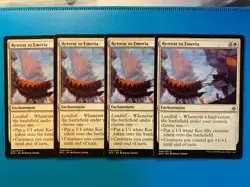 MTG 4x Retreat to Emeria # 44 Battle for Zendikar Magic the Gathering x4 NM - Image 1
