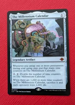 MTG The Lost Caverns Of Ixalan Mythic THE MILLENNIUM CALENDAR NM - Image 1