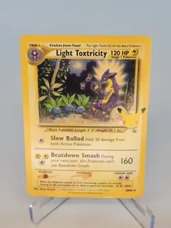 2021 Pokemon Light Toxtricity SWSH177 Black Star Promo Holo NM-MT Celebrations 6 - Image 1