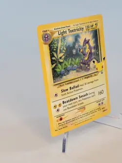 2021 Pokemon Light Toxtricity SWSH177 Black Star Promo Holo NM-MT Celebrations 6 - Image 3