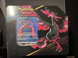 Pokemon TCG: SAS12.5 Crown Zenith Galarian Moltres Tin - Image 1