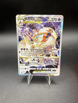 Pokemon Deoxys VSTAR GG46 Crown Zenith Galarian Gallery Ultra Rare Holo NM - Image 1