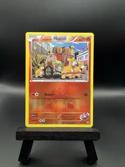 Pokemon Team Magma's Numel 1/34 Double Crisis Reverse Holo MP - Image 1