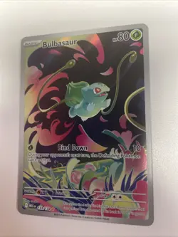 POKEMON TCG - MEGA EVOLUTION - BULBASAUR 133/132 NM Free Tracked Shipping - Image 1