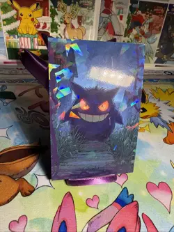Cracked Ice Holo Gengar Halloween Database Set NON TCG Pokemon - Image 2