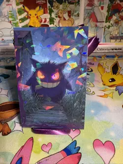 Cracked Ice Holo Gengar Halloween Database Set NON TCG Pokemon - Image 3