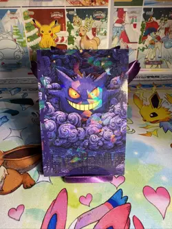 Cracked Ice Holo Gengar Halloween Database Set NON TCG Pokemon - Image 1