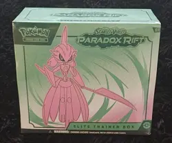 Pokemon TCG Scarlet & Violet Paradox Rift Iron ETB | Elite Trainer Box | Sealed - Image 1