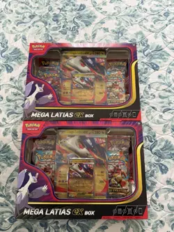 [Lot of 6] Pokemon TCG Mega Latias ex Collection Box Sealed - Opened Case - Image 2