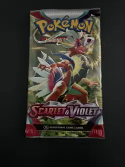 VERY HEAVY 22.35g Scarlet And Violet Base Pokemon TCG Booster Pack - Image 2