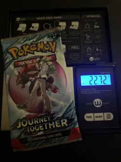 Heavy! Over 22.72 Gram Pokemon Journey Together Booster Pack Sealed - Image 1