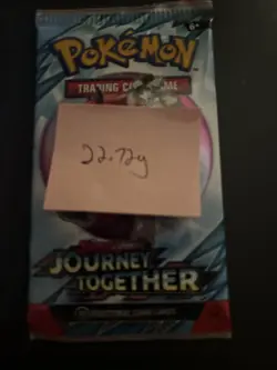 Heavy! Over 22.72 Gram Pokemon Journey Together Booster Pack Sealed - Image 4