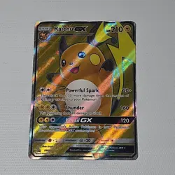 Raichu GX SM90 Sun & Moon Black Star Promo Pack EX/NM - Ultra Rare Pokemon - Image 2