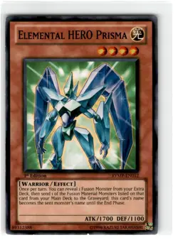Yu-Gi-Oh! Elemental Hero Prisma Common RYMP-EN012 Moderately Played 1st Edition - Image 1