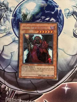 (Mc) Yugioh 1x Lich Lord, King of the Underworld FOTB-EN062 Secret Rare 1st VLP - Image 1