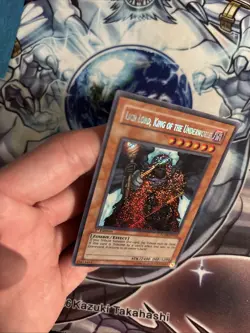 (Mc) Yugioh 1x Lich Lord, King of the Underworld FOTB-EN062 Secret Rare 1st VLP - Image 4